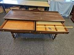 Dining Sideboard Credenza Linen 3 Drawers DIY TV Base Bar Cabinet