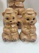 Pickers LOT: Vintage Winton California Teddy Bear Cookie Jars