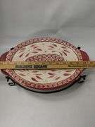 Temptations Casserole Bakeware Old World Lids Bases Ovals  Set of 3