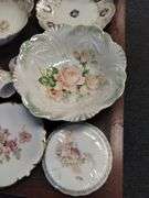 LOT Antique European Serving Bowls Hand Painted Bavaria Germany
