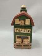 Pickers LOT: Farm Barns 5 Canisters Set + Salt Pepper