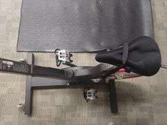Fitness Stationary Bike Spin Class KEISER m3i Floor Pad Book Tablet Holder MSRP $3k