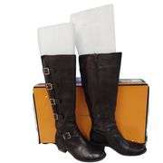 Shoes 2pr 8M Arturo Chiang AT Beacon Brown Leather Buckles Boxed Fudge Tie Dyed