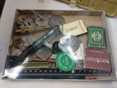 Pickers LOT: Marathon Oil Wall Thermometer Industrial
