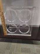 Furniture Plant Stand Wine Table Hidden Storage +Rack Plant