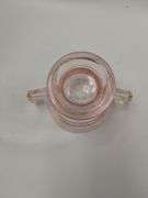Vintage Pink Depression Glass & Marigold Footed Bowl LOT