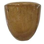 Decor Planter Glazed Stoneware Pottery Drain 15" Heavy
