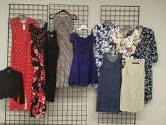 Ladies Clothing Dress LOT of 10 Loft Venus American Living Roberta Vintage