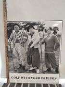 Decor Wall Art Athletics Stretch Canvas 3 Stooges + Bike Helmets