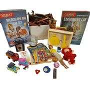 Pickers LOT: Vintage Toys FP Record Player Barbie Chemistry Sets & More