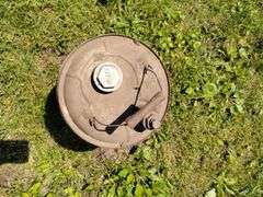 Vintage 5 Gallon Unico Bureau Motor Oil Can SAE30 Metal