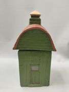 Pickers LOT: Farm Barns 5 Canisters Set + Salt Pepper