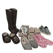 Ladies Footwear LOT Boots to Slippers Naturalizer Ugg Sz 7-8