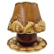 Yankee Candle Fall Candle Shade Tray Saucer Pumpkins Fall