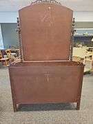 Antique 4 Drawer Mirror Spool Spindle Country Dresser