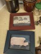 Pickers LOT: Vintage Antique Kitchen Crocks Cookie Cutters Samplers Embroidery