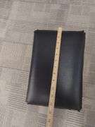 Pickers LOT: Needle Point Foot Stool Storage Brass Log Magazine Rack