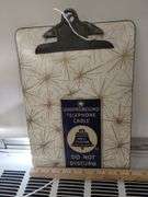 Pickers LOT: Antique Vintage BELL Telephone Systems Enamel Steel Sign Atomic Clipboard