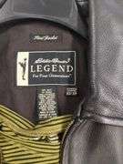 Womens Eddie Bauer Leather Jacket XS + Eddie Bauer Tops Jeans S/M