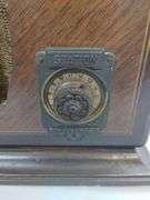 Silvertone 57D 1705 Vacuum Tube Radio Wood Case Short Wave 1930s Hums Glows