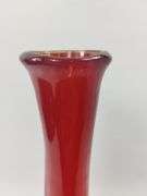 14" Decor Vase Art Glass Hand Blown Pulled Pier 1
