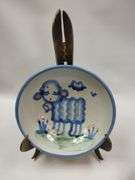 Hadley Pottery Country Scene 6.75in Bowls Horse Horse Dog Sheep Pig