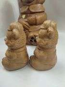 Pickers LOT: Vintage Winton California Teddy Bear Cookie Jars