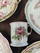 LOT Antique European Serving Bowls Hand Painted Bavaria Germany
