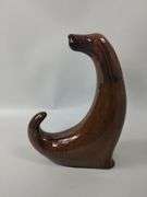 MCM Midcentury Modern Style Dogs Figures Ceramic Mug Tree Plate Rack