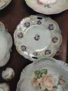 LOT Antique European Serving Bowls Hand Painted Bavaria Germany