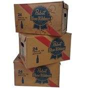 Pickers LOT: 3 PABST Beer Cases
