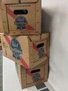Pickers LOT: 3 PABST Beer Cases