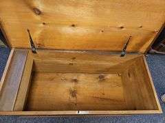 Blanket Chest Marked Jacob Kendallville Ind via Chicago