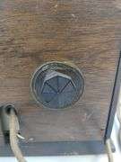 Silvertone 57D 1705 Vacuum Tube Radio Wood Case Short Wave 1930s Hums Glows