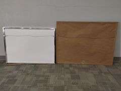 Decor Wall Art 2 Framed BOEING Airplane Photos 737 Company Employee