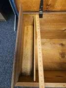 Blanket Chest Marked Jacob Kendallville Ind via Chicago