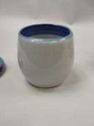 Hadley Pottery Country Scene Creamer Sugar Butter Milk Maid Cows Girl