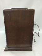 Silvertone 57D 1705 Vacuum Tube Radio Wood Case Short Wave 1930s Hums Glows