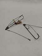 Vintage Fishing Lures LOT Glass Eyes Spinners Chub Creek Boxes + Shannon Creek