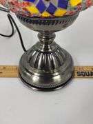 Lamp Mosaic Accent Night Light Boho Style Ornate