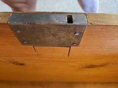 Blanket Chest Marked Jacob Kendallville Ind via Chicago