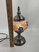 Lamp Mosaic Accent Night Light Boho Style Ornate