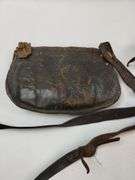 Antique Musket Ball Pouch Powder Horn Mold Bullet Casing Scoop