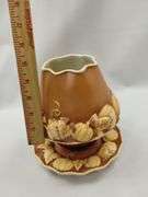 Yankee Candle Fall Candle Shade Tray Saucer Pumpkins Fall
