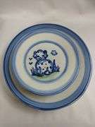 Hadley Pottery Country Scene 16pcs 4 Place Settings Animals Only