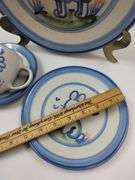 Hadley Pottery Country Scene 16pcs 4 Place Settings Animals Only
