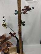 Decor Metal Flower Sculpture Floral Sonoma Plates