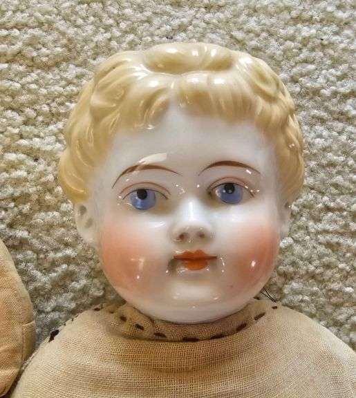 Antique Porcelain Doll Probably German