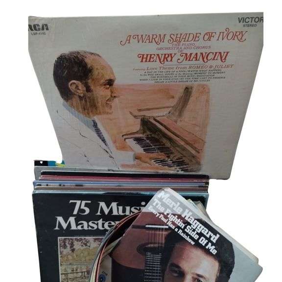 Box of Vintage Records