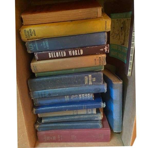 LOT Vintage Children's Books Hymnals Story Book Poor Little Rich Girl